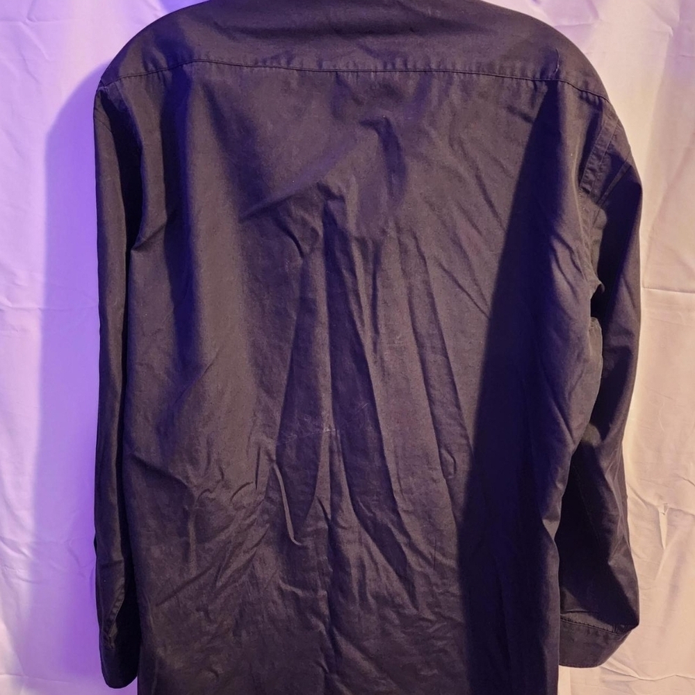 Yves Saint Laurent Rich Purple Dress Shirt - Picture 3 of 4